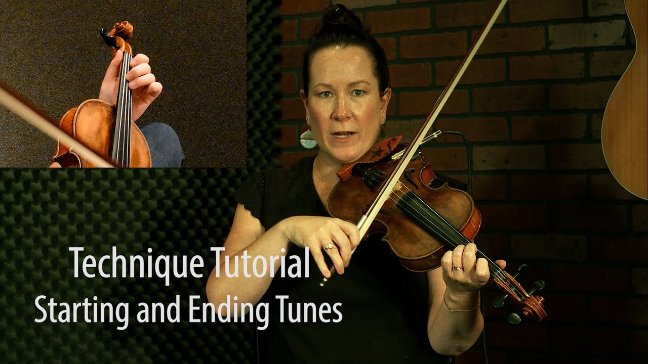Fiddle Kickoffs and Endings - Lesson by Megan Lynch Chowning