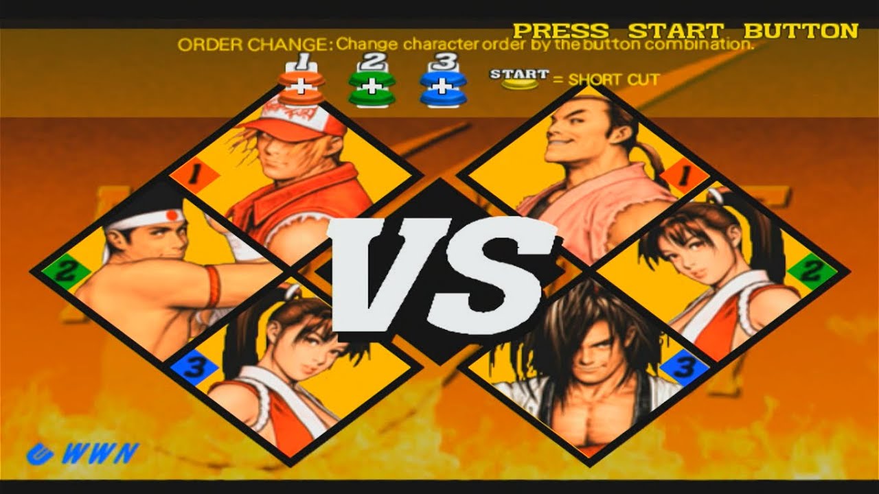 Capcom VS SNK 2 Terry Joe Mai arcade mode