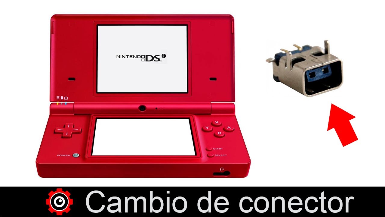 Nintendo DSi XL; Cambio de conector de carga  (Parte 1 de 3)