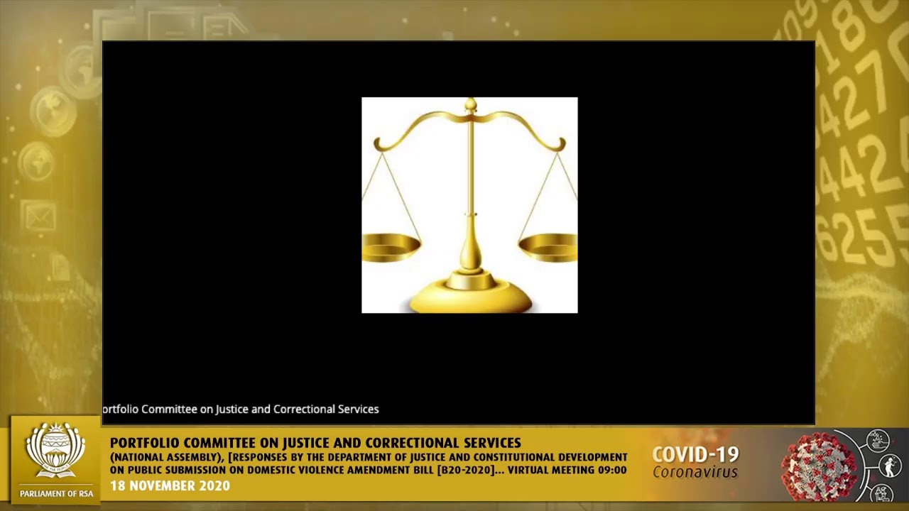 Portfolio Committee on Justice and Correctional Services, 18 November 2020