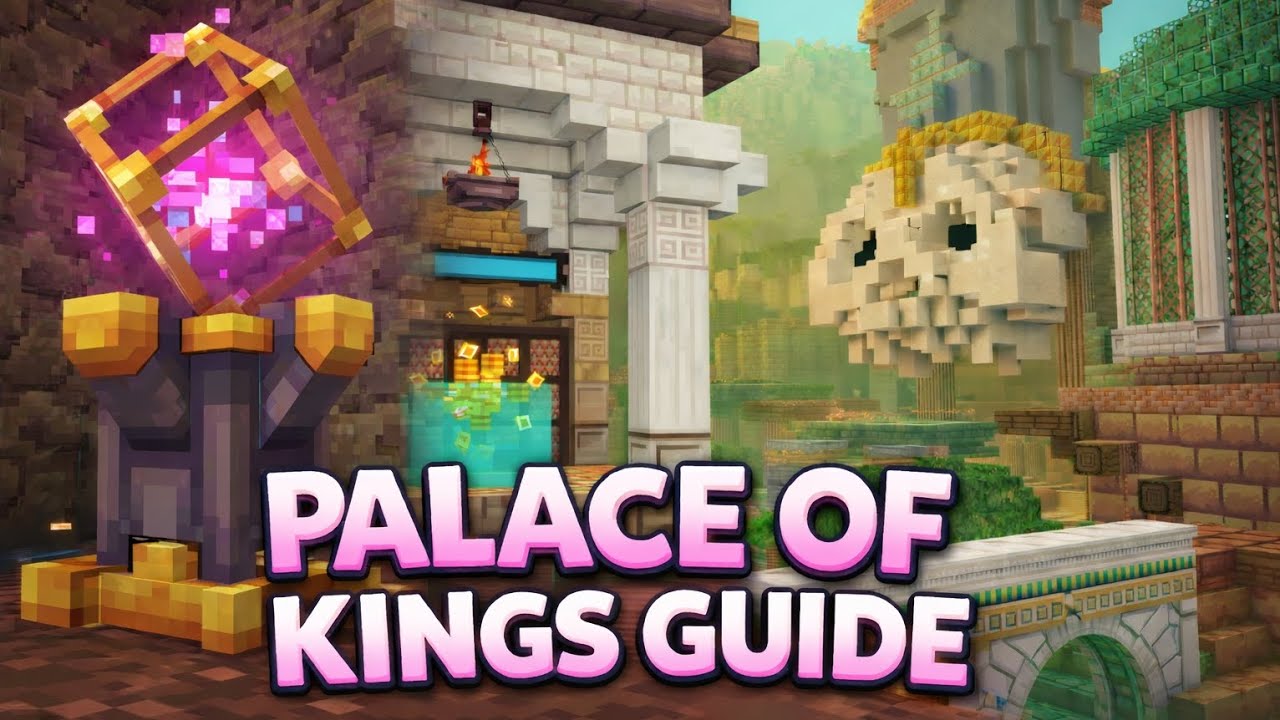 SOULSTEEL MINECRAFT BEDROCK PALACE OF KINGS S+[FIXED DARKWELL] ROUTE.[PINK CRYSTAL]