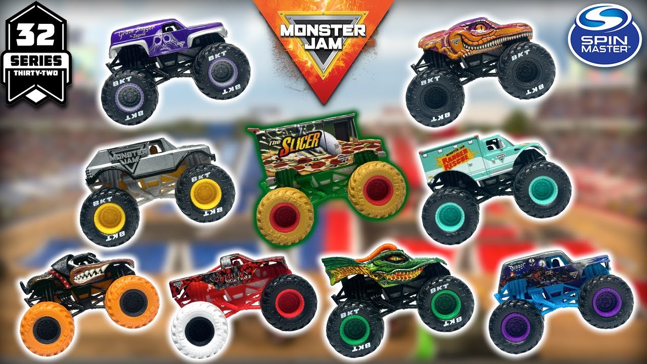 SPIN MASTER MONSTER JAM SERIES 32 | 1:64 SCALE