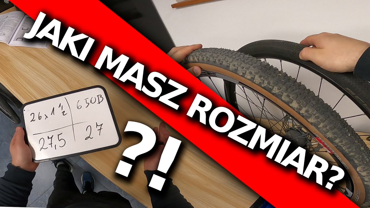 Rozmiary opon rowerowych NIE SĄ oczywiste