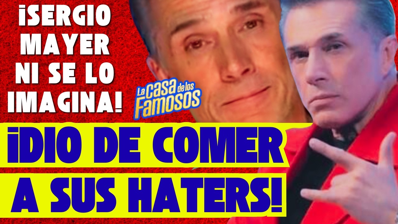 ¡SERGIO MAYER DIO DE COMER A SUS HATERS! #viral #youtubeshorts #youtube