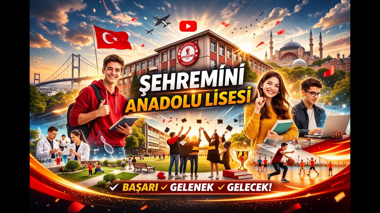 ŞEHREMİNİ ANADOLU LİSESİ TANITIMI . TÜM MERAK ETTİKLERİNİZİN CEVABI BU VİDEODA