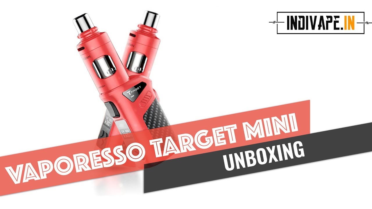 Vaporesso Target Mini Ferrari Unboxing