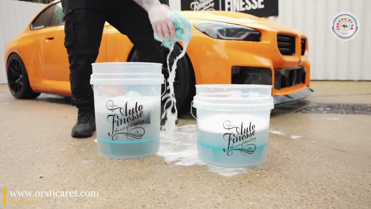 orsticaret autofinesse mini detailing bucket & grit guard