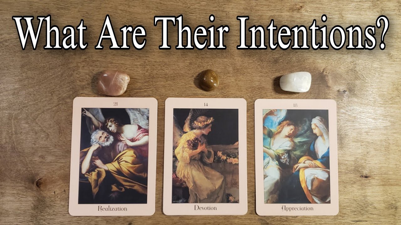 🤷‍♀️💕 What Is Their Intention Toward You? 💘 Pick A Card Love Reading