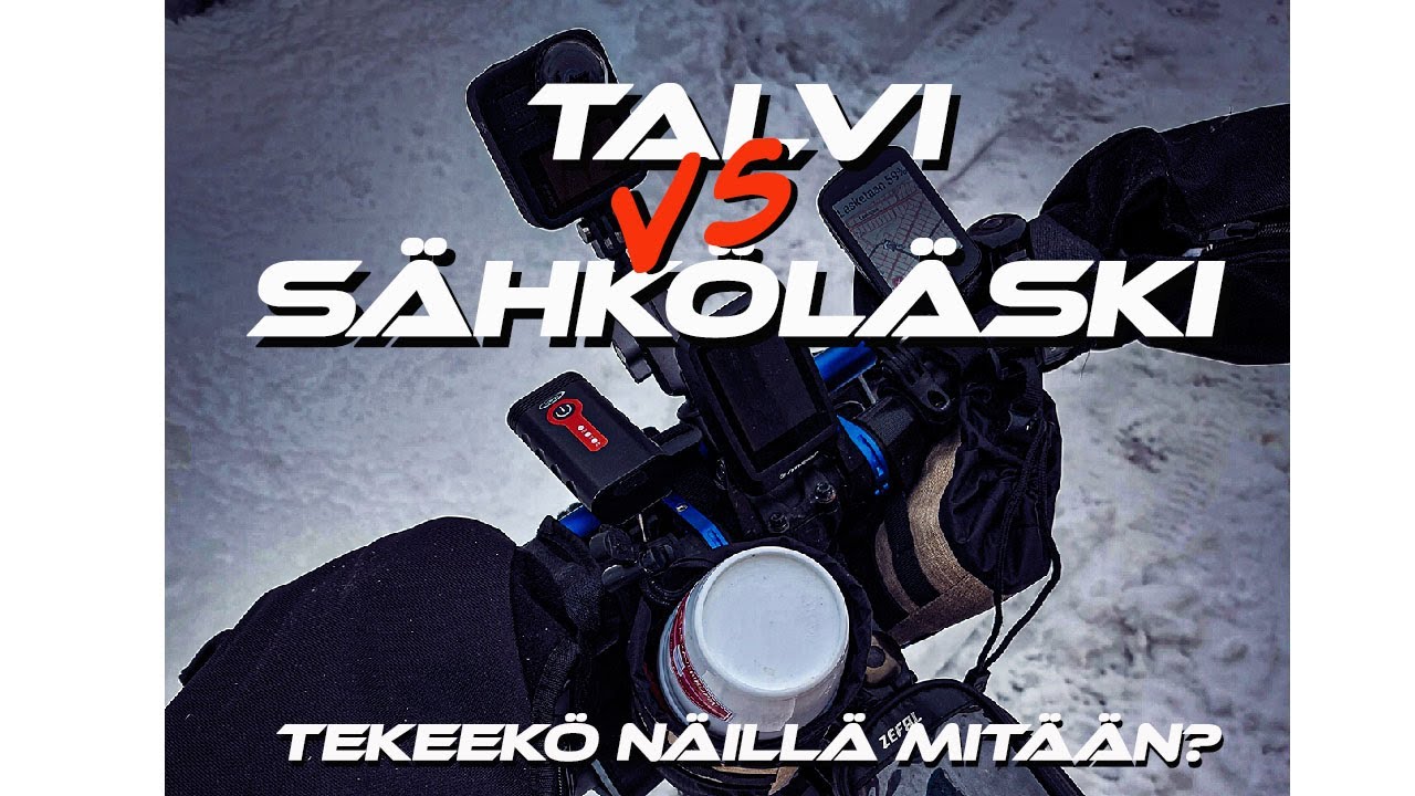 Akkutestissä Sähköläski. Kestääkö akku talvea? feat. Fitnord Rumble 1000