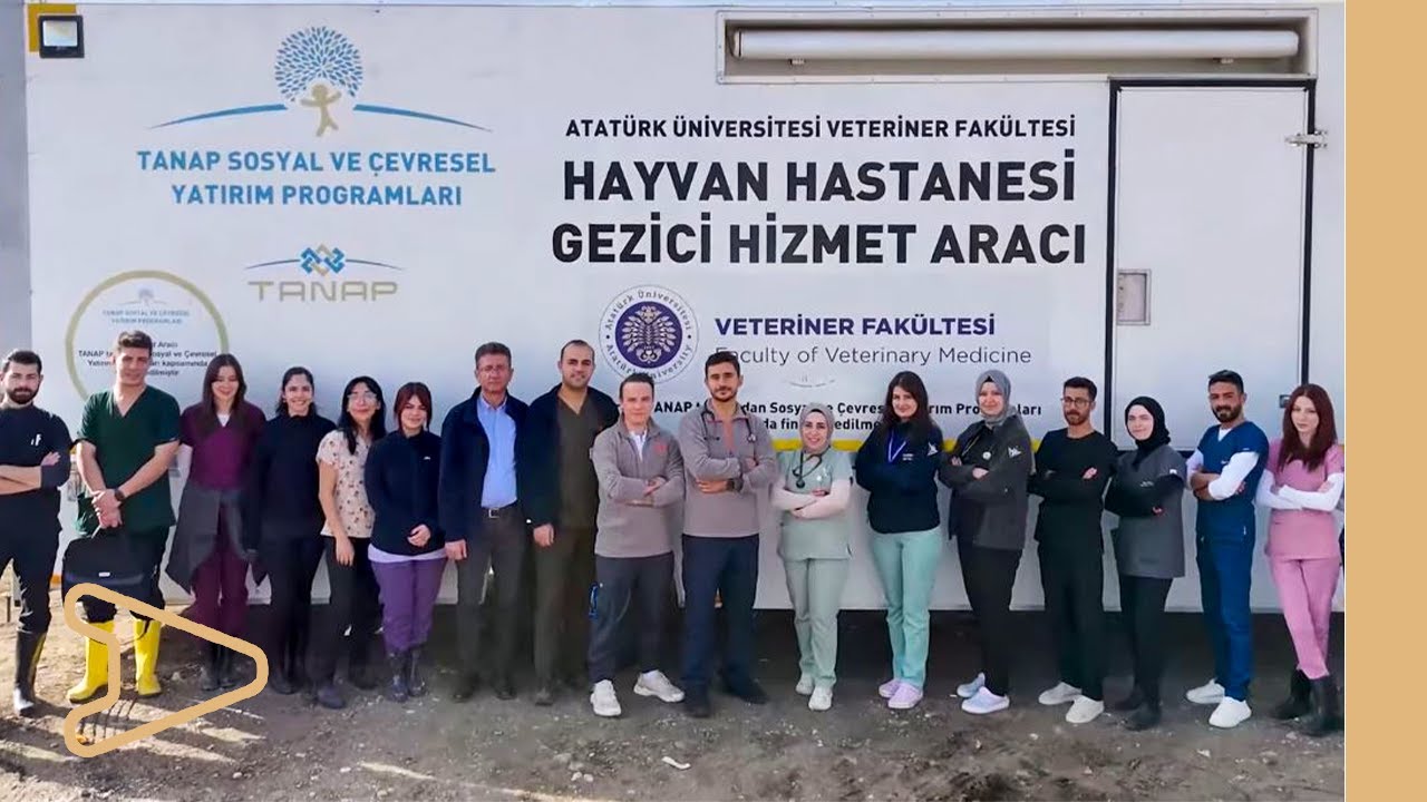 Atatürk Üniversitesi Gezici Hayvan Kliniği Hizmete Devam Ediyor