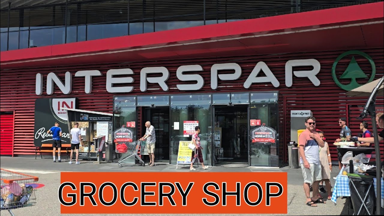 Tour of Grocery Shop Interspar LINZ AUSTRIA 🇦🇹 Vlog