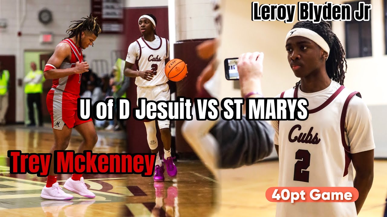 U of D Jesuit vs St Mary's | Trey Mckenney, Leroy Blyden Jr