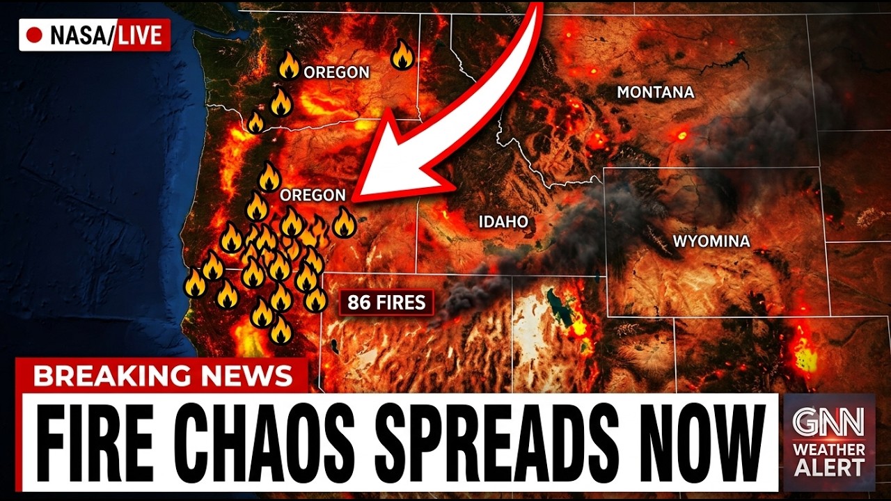 America&rsquo;s Wildfire Crisis Escalates&mdash;86 Large Fires Remain Uncontained