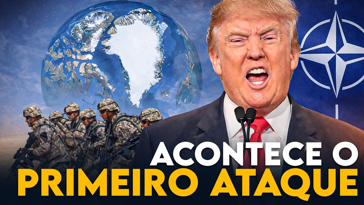 URGENTE: EUA faz o primeiro ATAQUE para ANEXAR a Groenlândia!