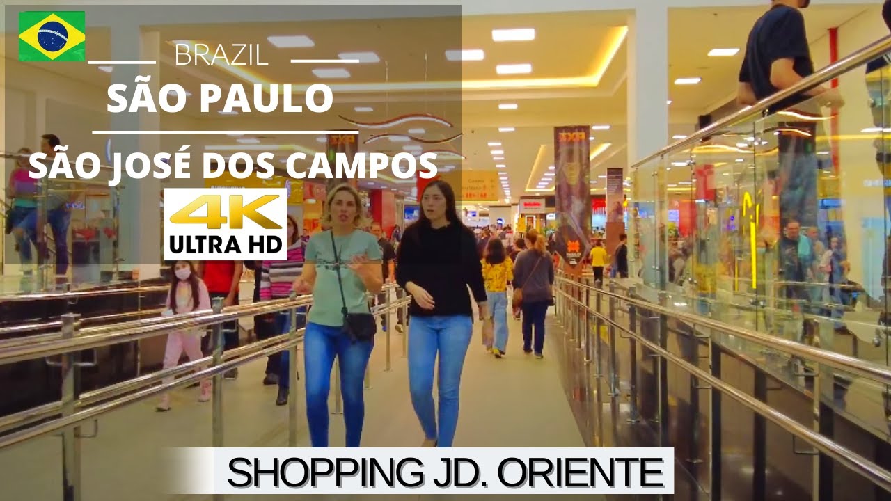 🇧🇷 Shopping Jardim Oriente ⁴ᴷ⁶⁰ São José dos Campos SP Cosplay #brazil #shoppingmall #mall