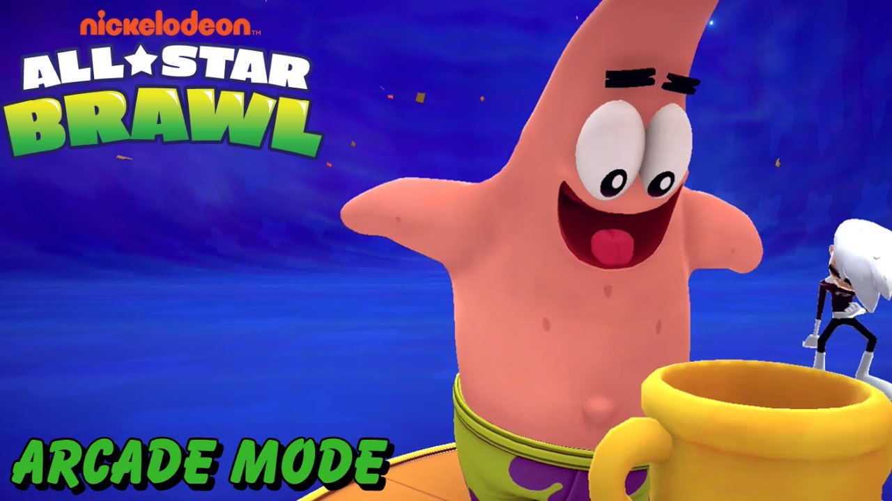 Nickelodeon All Star Brawl | Patrick Arcade Mode