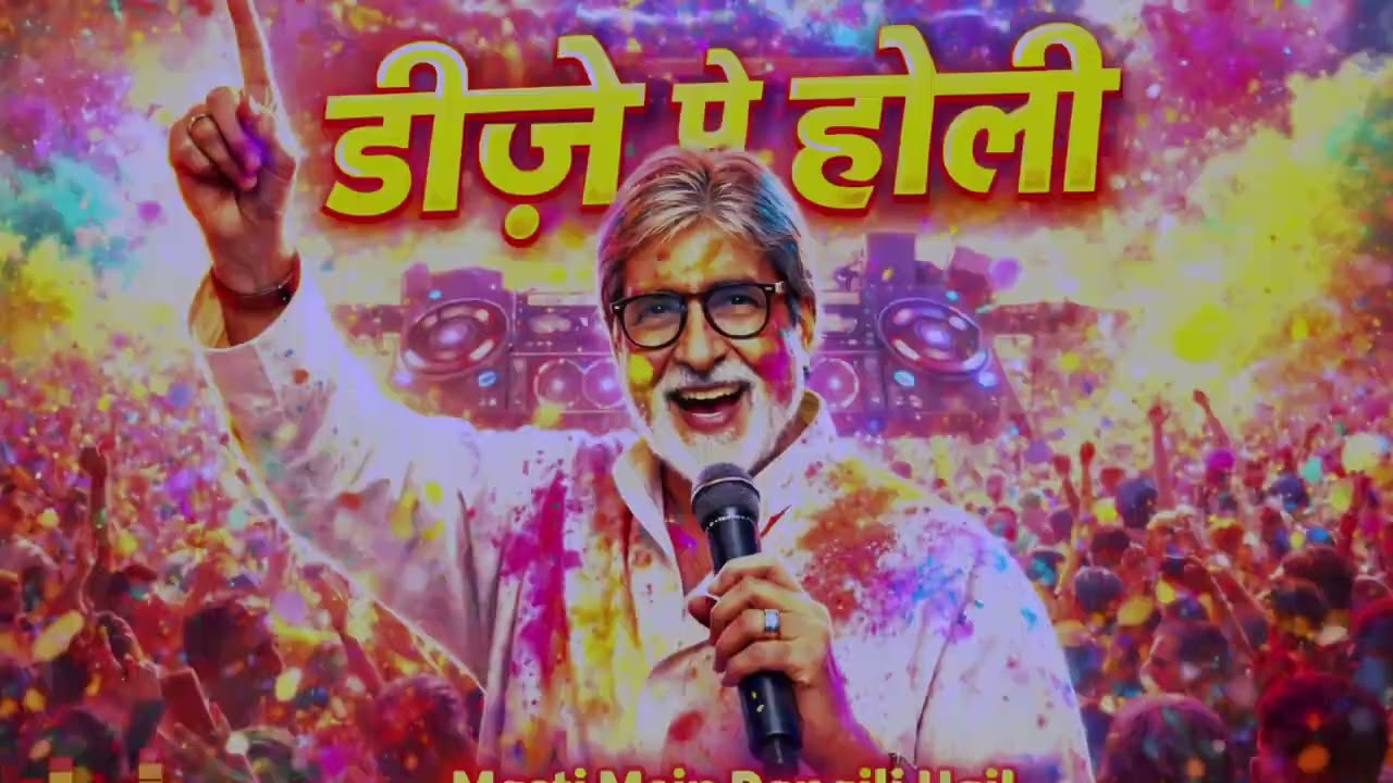 Desi DJ Holi Blast 🔥 | होली स्पेशल डांस ट्रैक 🌈🎶