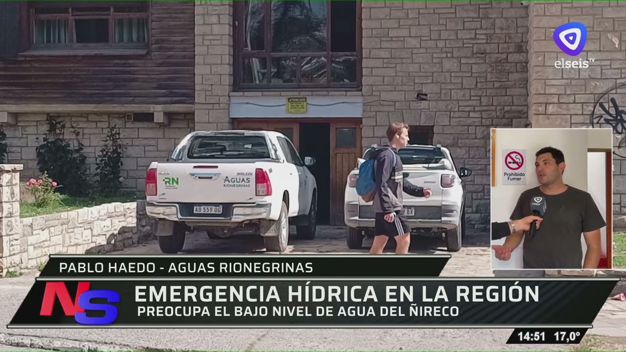 Emergencia hídrica en la región: Preocupa el bajo nivel de agua del Ñireco