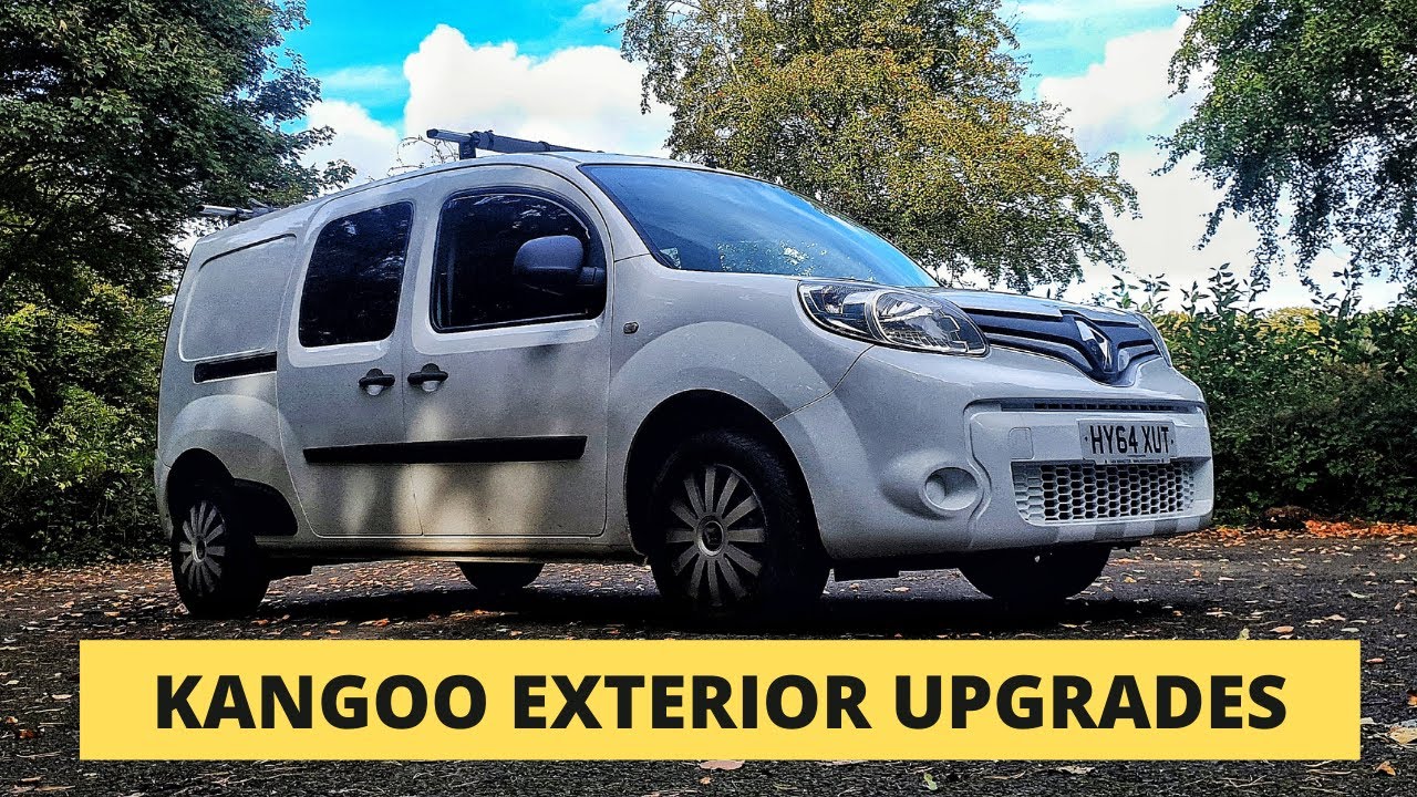 RENAULT KANGOO PRE CAMPER VAN CONVERSION - EXTERIOR UPGRADES