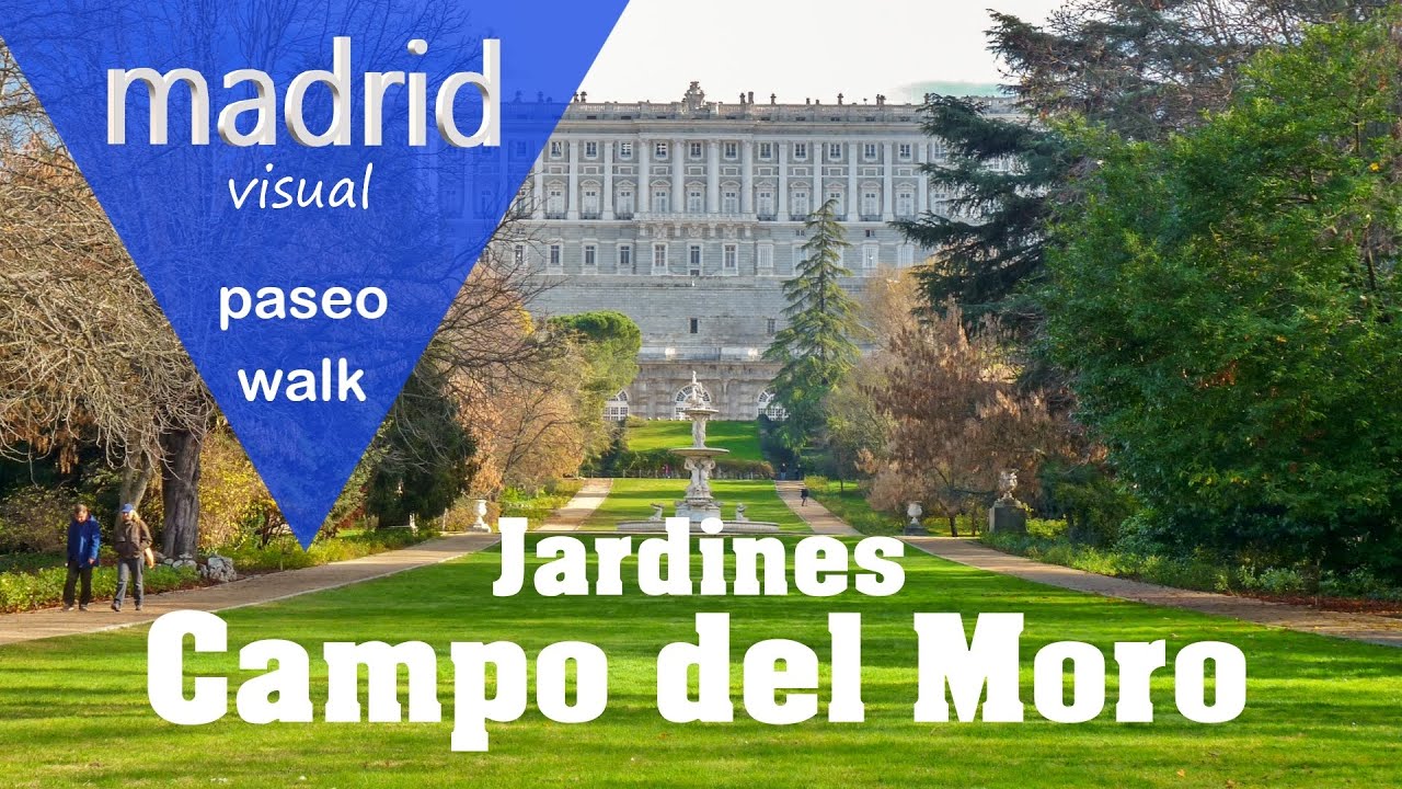 Jardines de Palacio 🌲CAMPO del MORO 🌲 Madrid 🚶‍♀️Paseo 🚶‍♂️ walk tour