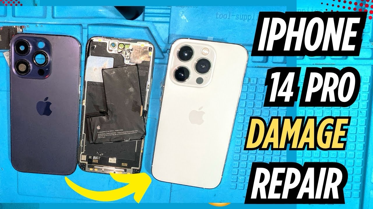 iPhone 14 Pro Damage Repair | back housing | Display | Battery | हिंदी video 🔥