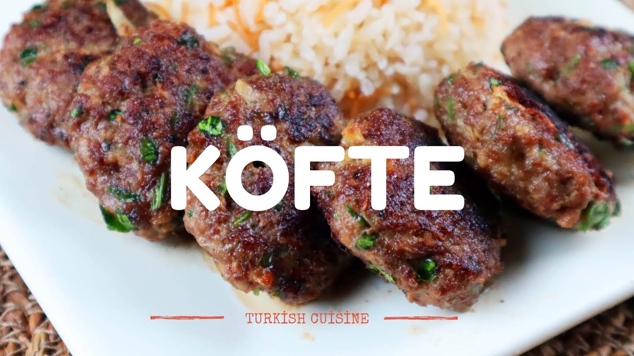 Las Mejores Albóndigas Turcas | KÖFTE