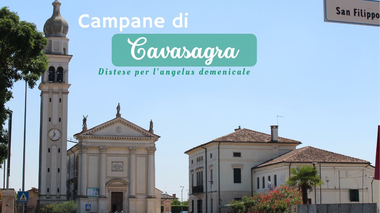 Campane di Cavasagra, fraz. di Vedelago (TV) - Parrocchia di S. Andrea - Angelus domenicale (v.006)
