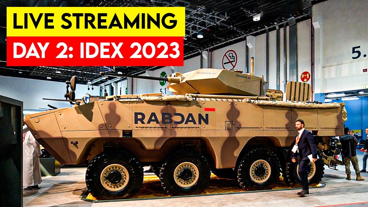 IDEX 2023 Day 2: The Latest Military Vehicles | @EDGEGroupUAE