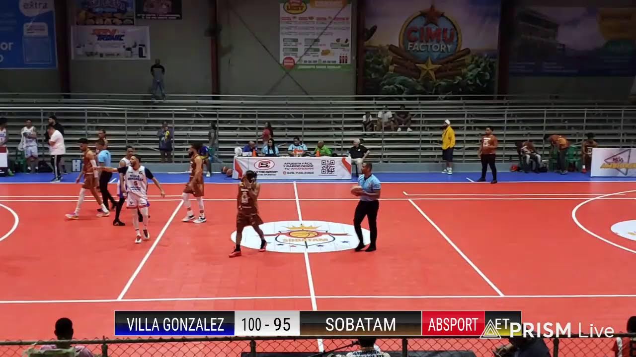 SOBATAM vs VILLA GONZALEZ  TORNEO INTERMUNICIPAL SANTIAGO 2025