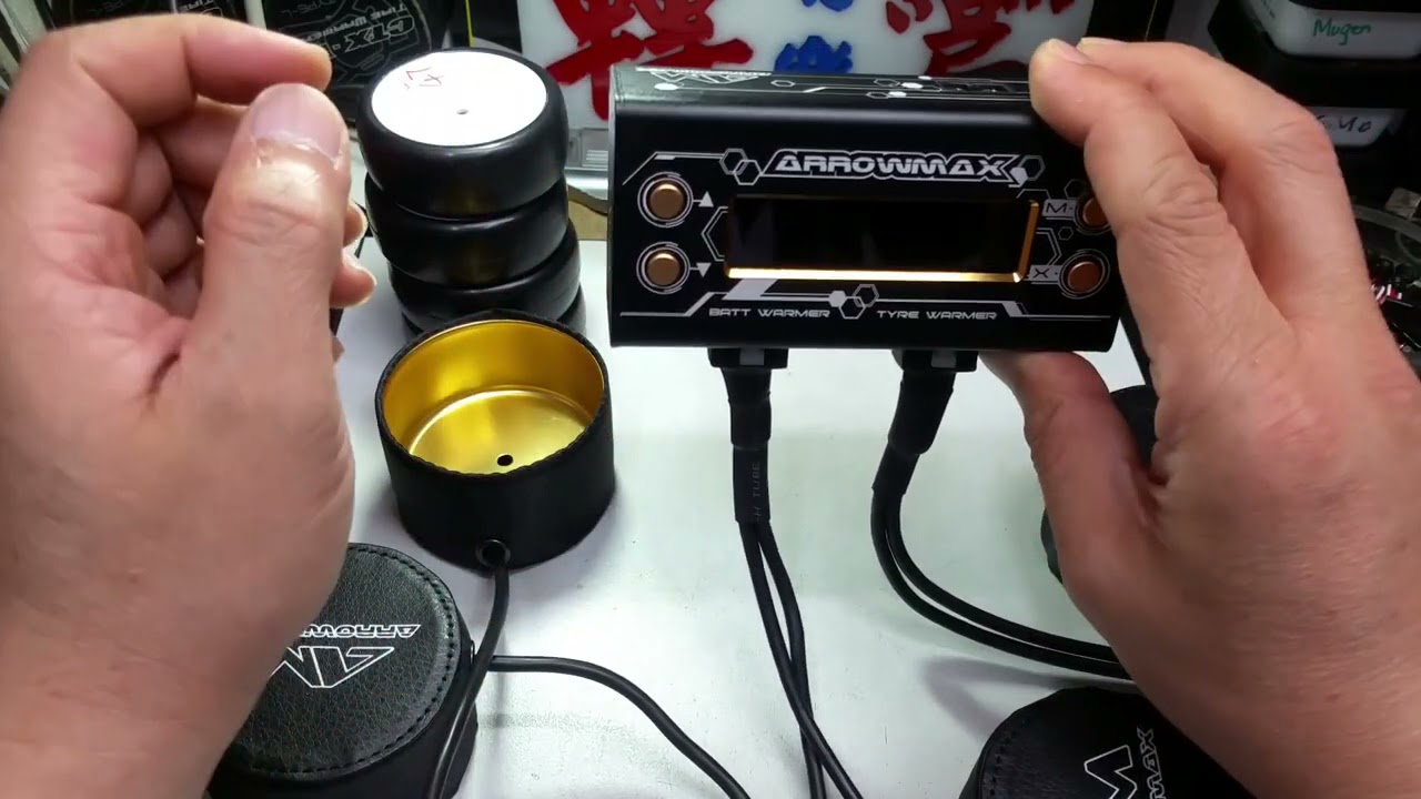 【Getting started】Part8 RC Racing Car  TYRE WARMER & TIRES TREATMENT