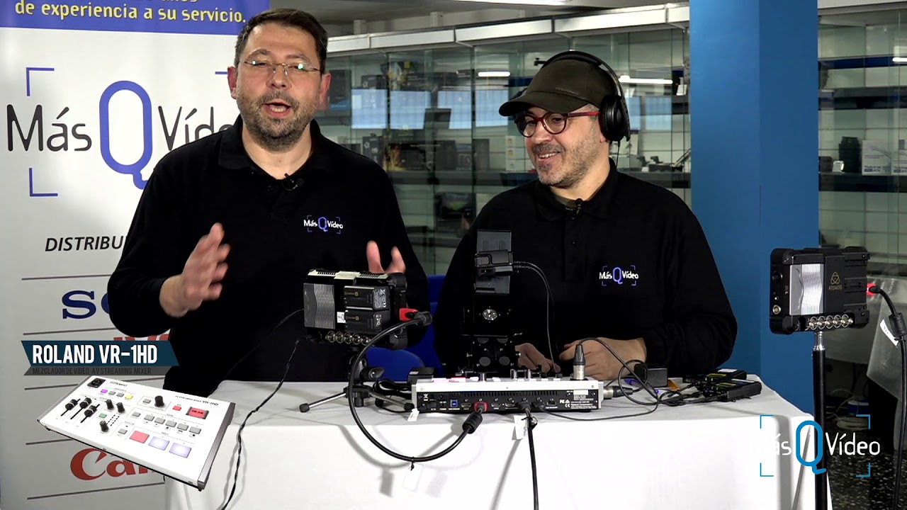 Roland VR-1HD: el mezclador de vídeo más divertido del mercado