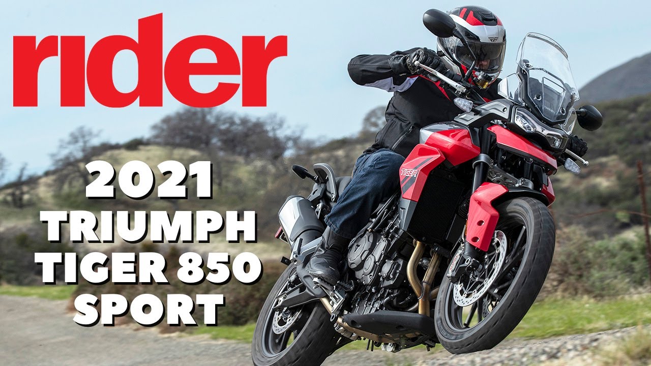 Видеообзор Triumph Tiger 850 Sport 2021 года