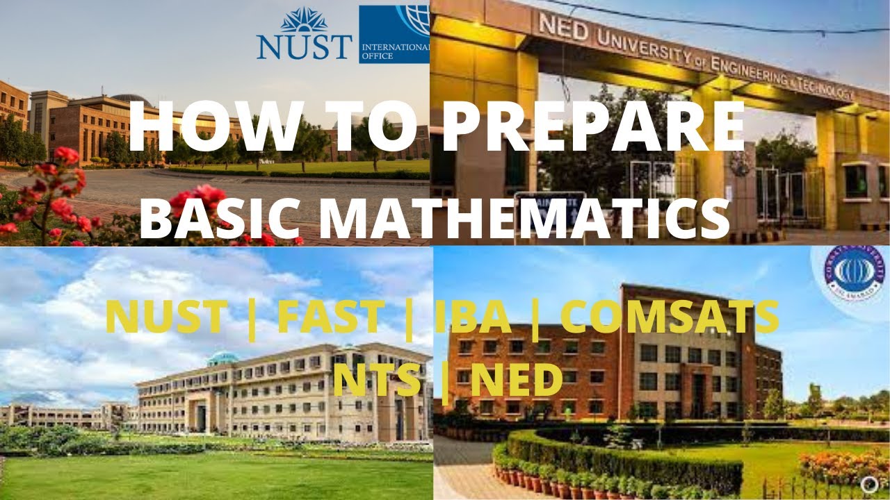 How to prepare Basic Math | NUST | FAST | NTS | Aptitude Tests | Competitive Exams