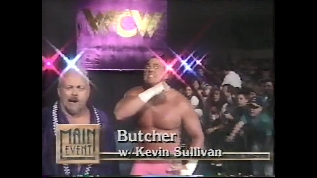 Sting vs Butcher   Main Event March 26th, 1995