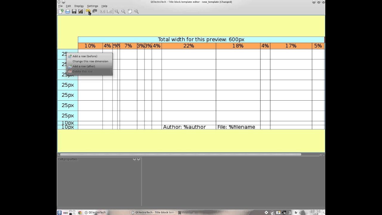 test title block screencast