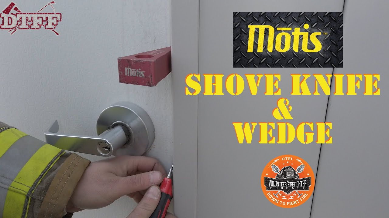 SOFT ENTRY with MOTIS's NEW Shove Knife & Wedge - Firefighter Tools