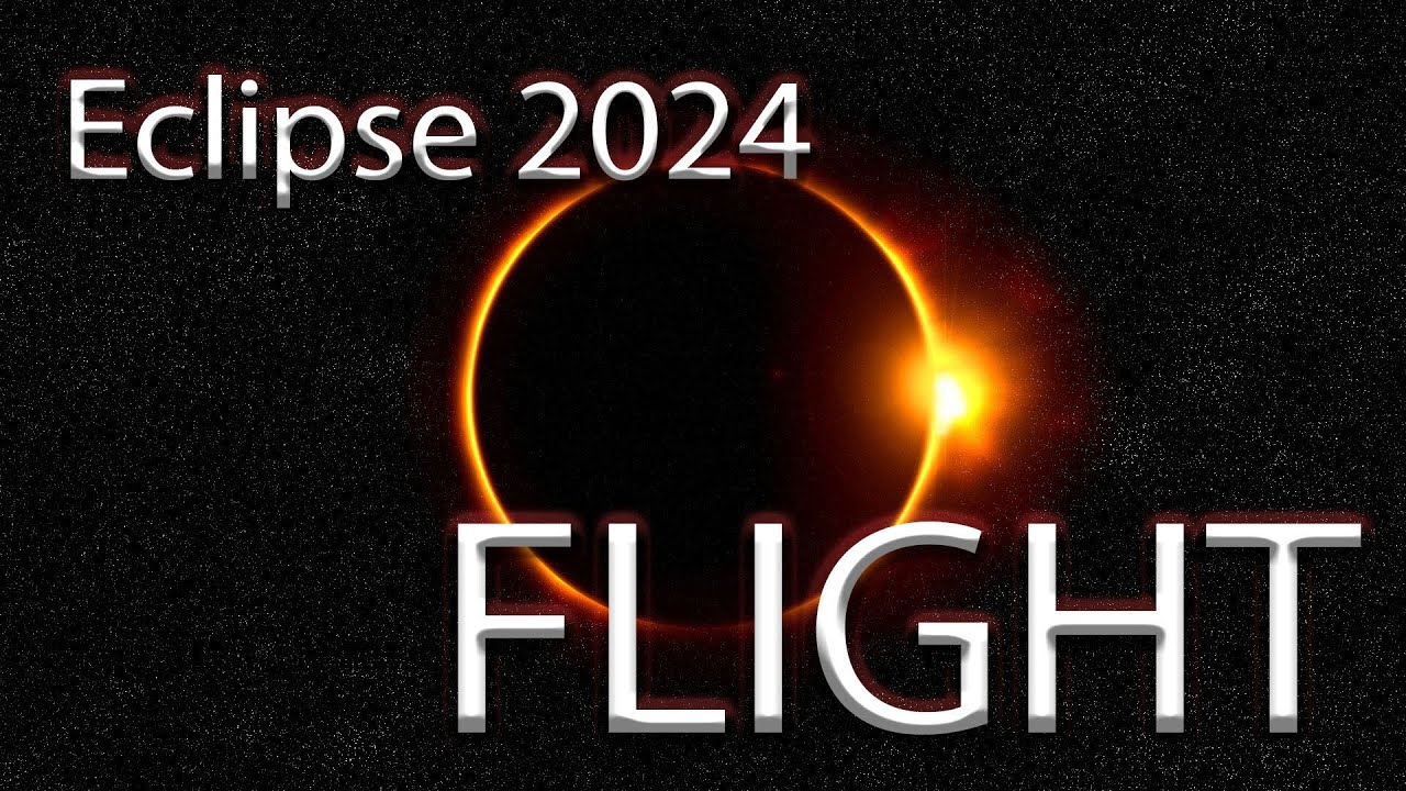 Solar Eclipse of 2024 | Flight Through Totality in a Cessna