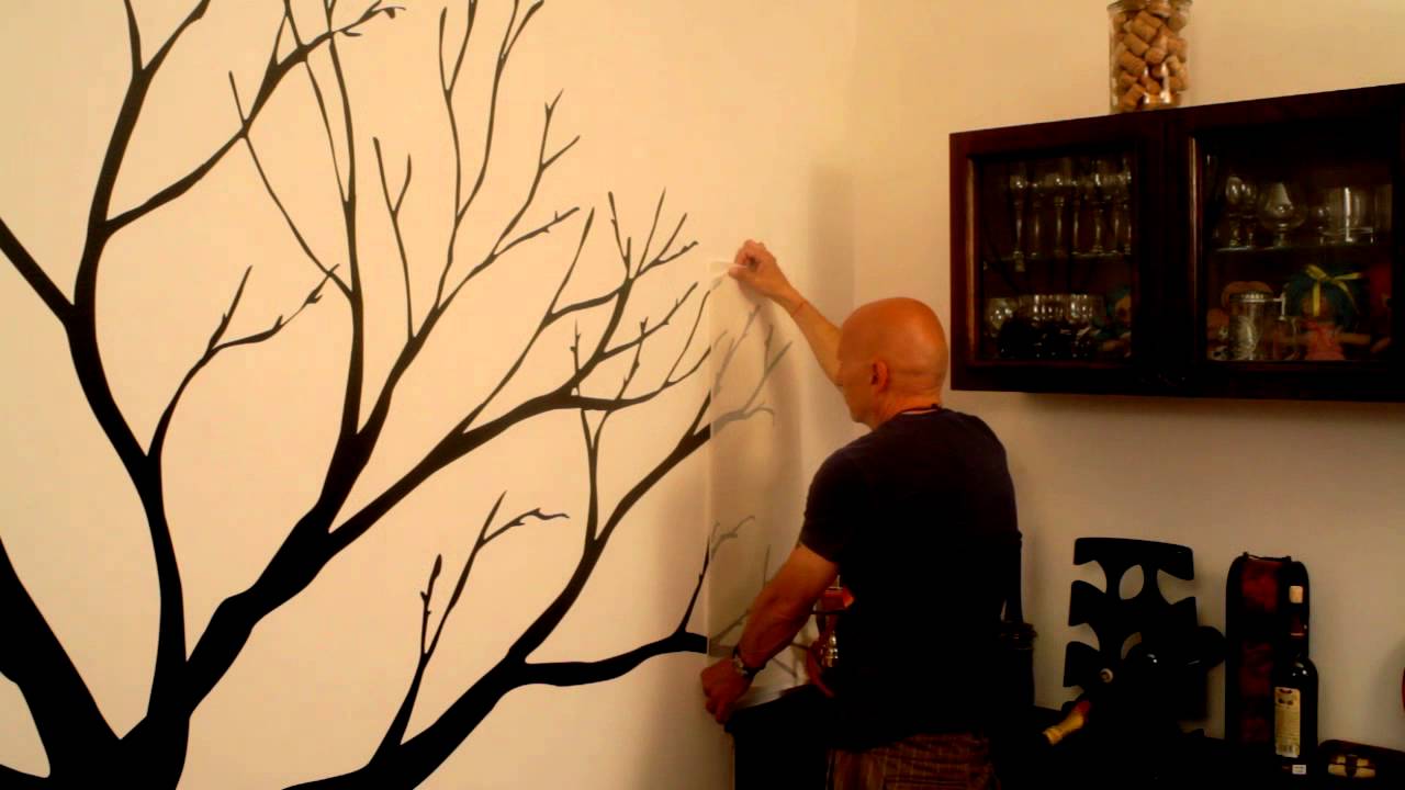 How to Apply Vinyl Wall Decal: Tree Wall Decal by Cutzz.com