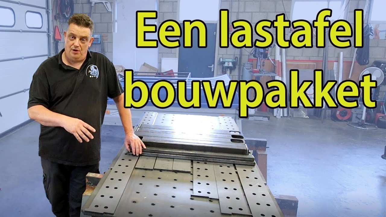Een lastafel bouwpakket heb ik gekocht.