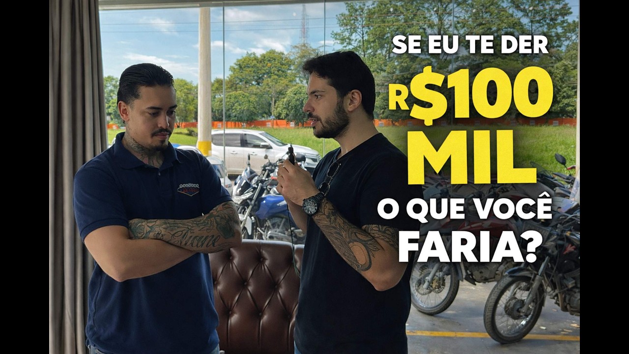 R$100 mil no Pix: o que cada barbeiro faria em 30 segundos.