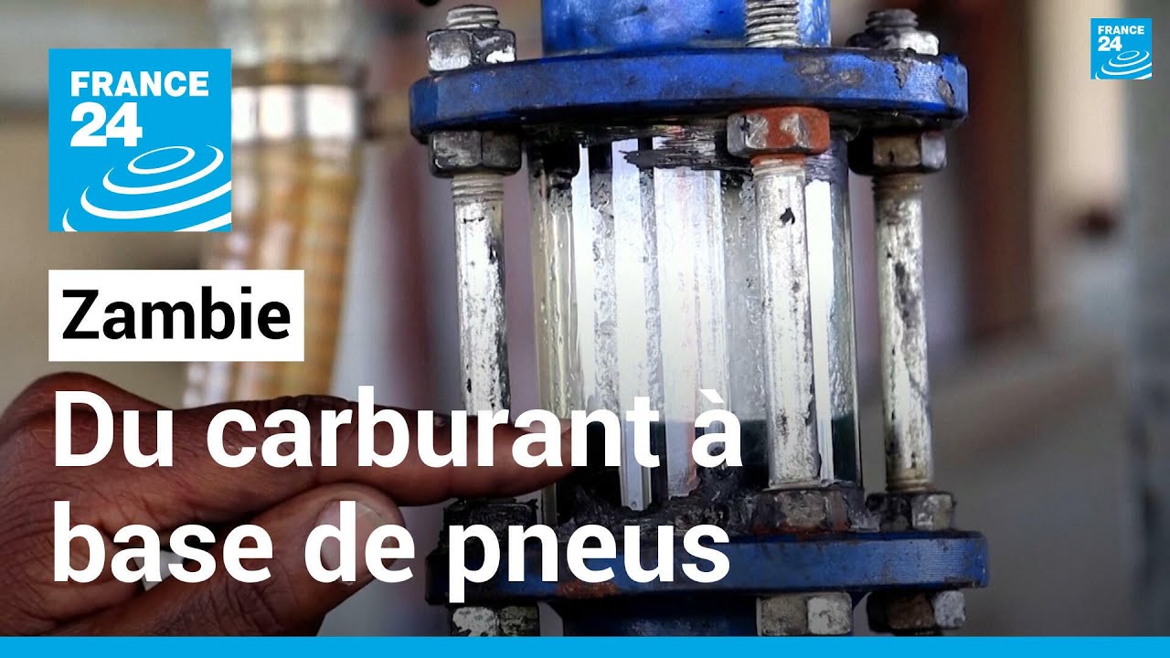 En Zambie, du carburant à base de pneus usagés • FRANCE 24