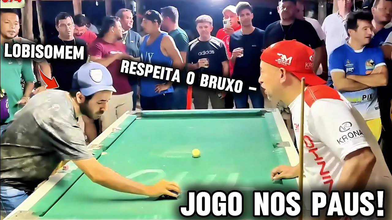 Baianinho x Lobisomem - Jogo nos paus