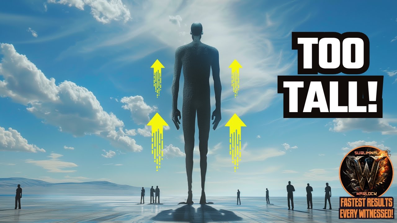 GROW SO TALL That you tower Everyone around you! (BEST GROW TALL SUBLIMINAL EVER!)Works for ANY AGE!