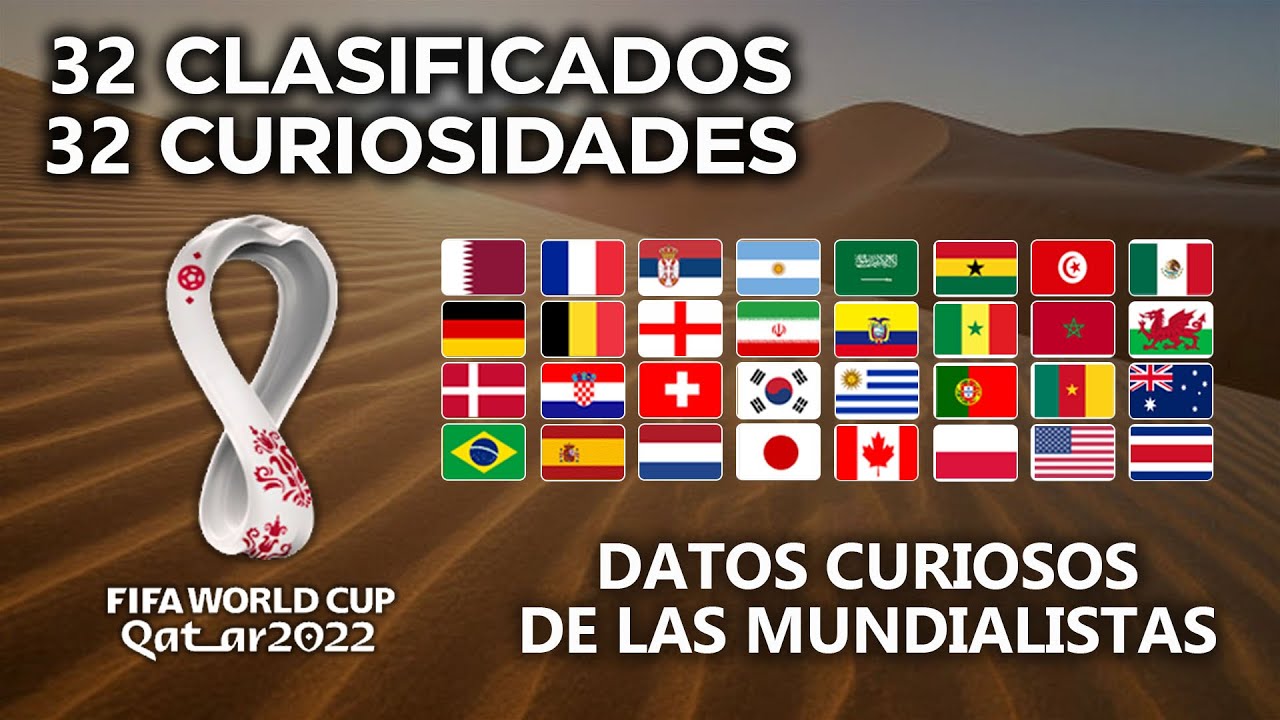 Conoce a detalle las selecciones que estarán en el Mundial