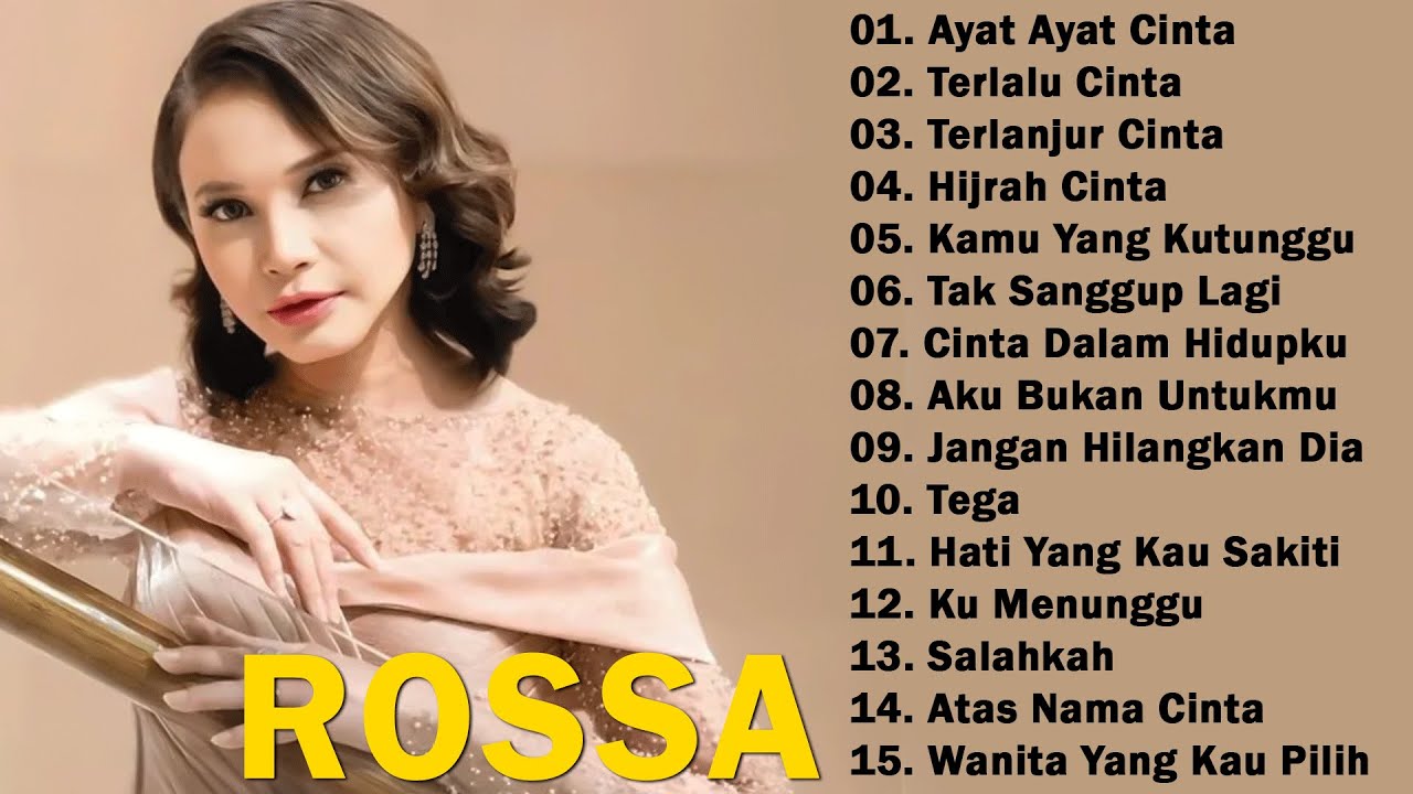 ROSSA FULL ALBUM PILIHAN TERBAIK - KUMPULAN LAGU ROSA TERBAIK VIRAL TIKTOK TERBARU 2025 - LAGU POP