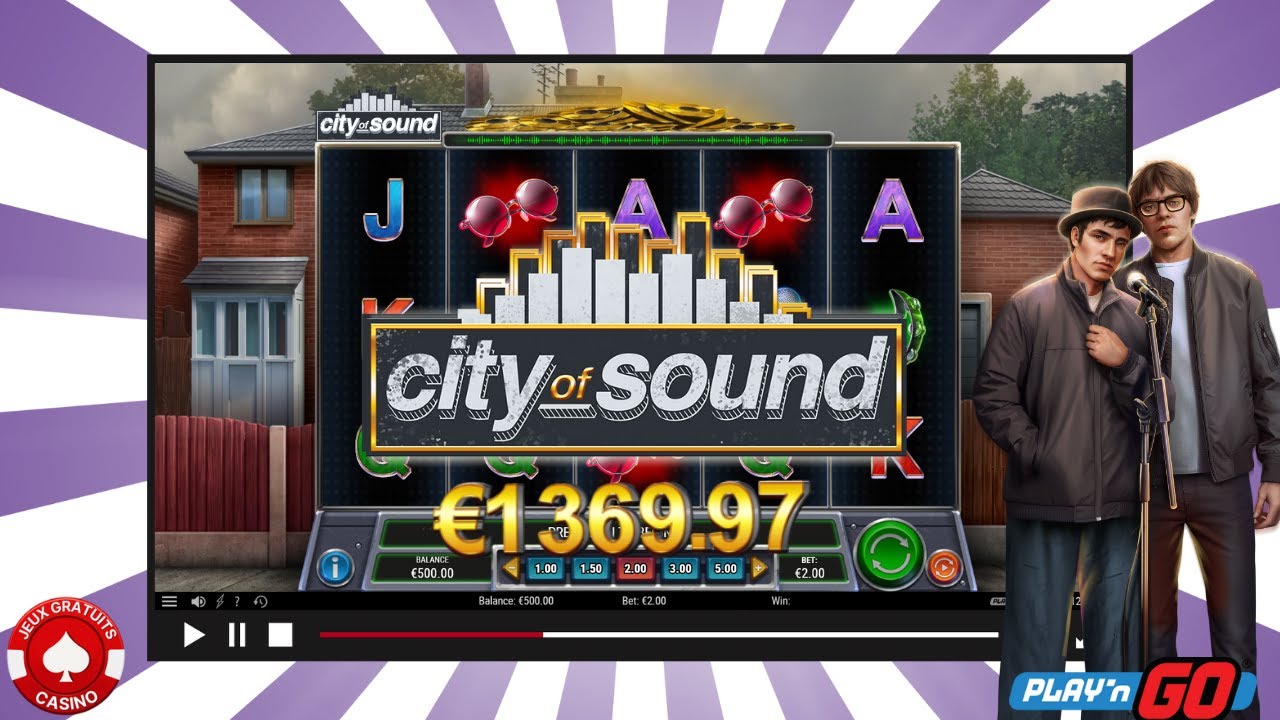 City of Sound - Play'N GO - Slot Demo