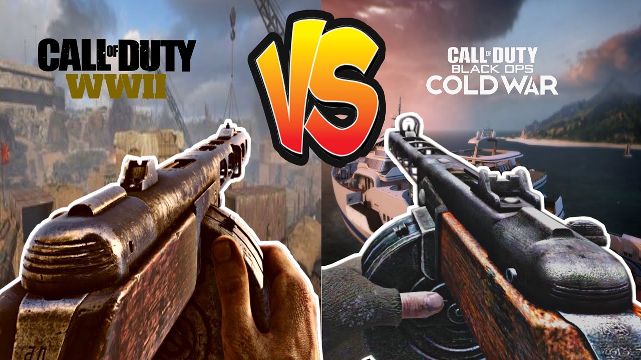 Deadliest Weapon : CoD WW2 PPSH 41VS BO Cold War PPSH 41