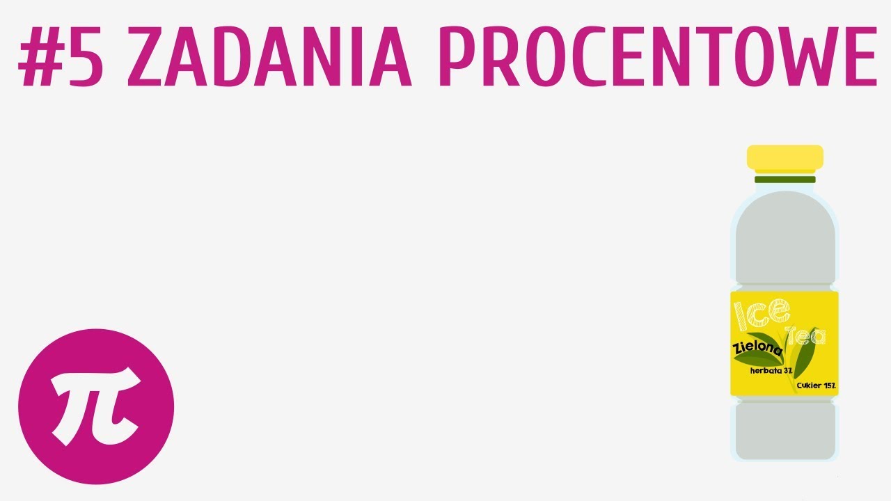 Zadania procentowe #5 [ Układy równań - zadania ]