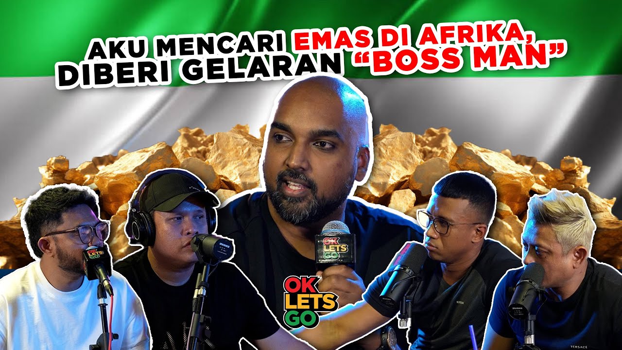 AKU MENCARI EMAS DI AFRICA, DIBERI GELARAN 