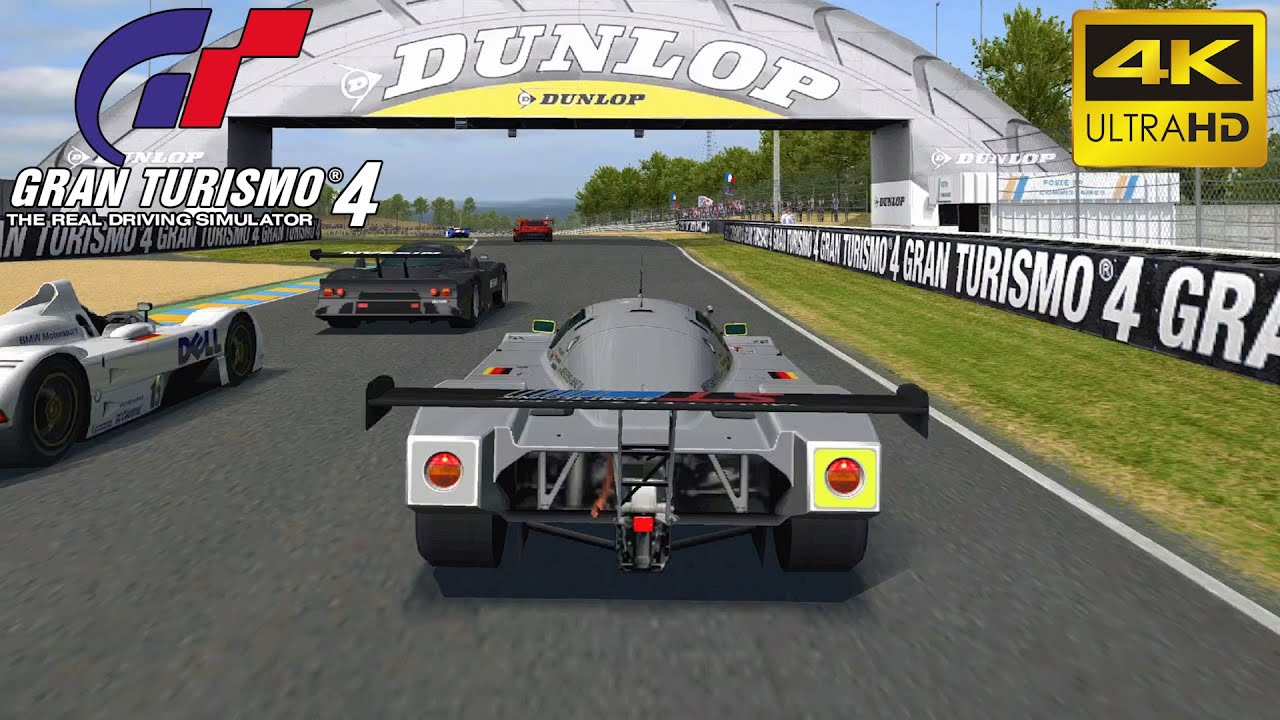 Gran Turismo 4 | Sauber Mercedes C9 with Accurate Engine Sound (Hybrid) | 4K60 Gameplay